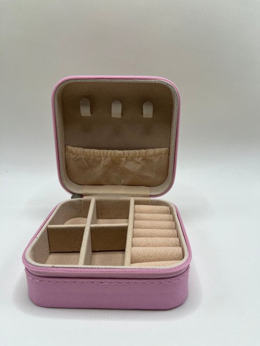 Mini Porta Joias - Rosa Claro