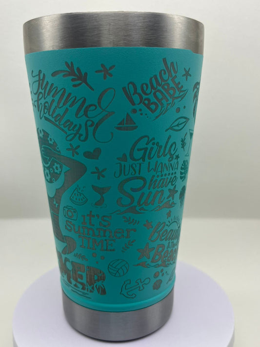 Copo Térmico Personalizado em 360° - Verão/Ferias/Praia