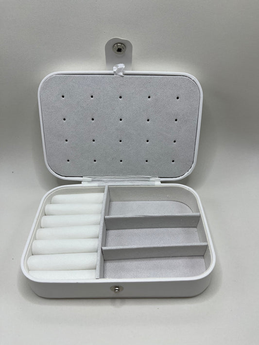 Porta Joias Portátil- Branco