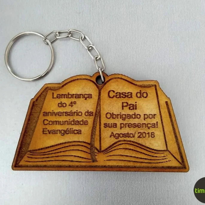 Chaveiros Personalizados em MDF