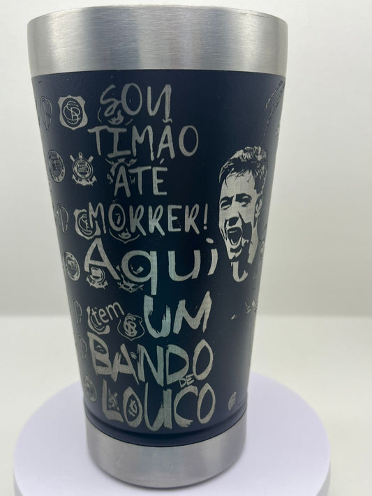 Copo Térmico Personalizado em 360° - Bando de Louco TIMÃO