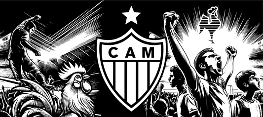 Copo Térmico Personalizado em 360°- (Atlético Mineiro)-473ml