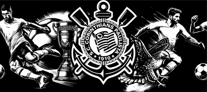 Copo Térmico Personalizado em 360°- (Corinthians 1)-473ml