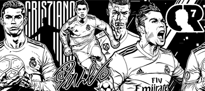 Copo Térmico Personalizado em 360°- (Cristiano Ronaldo)-473ml