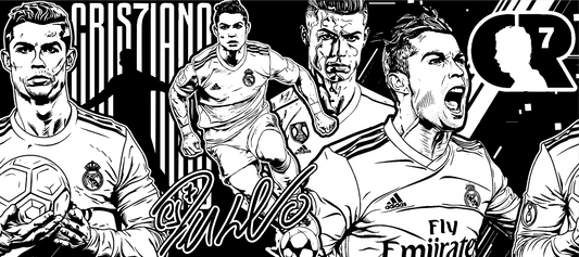 Copo Térmico Personalizado em 360°- (Cristiano Ronaldo)-473ml