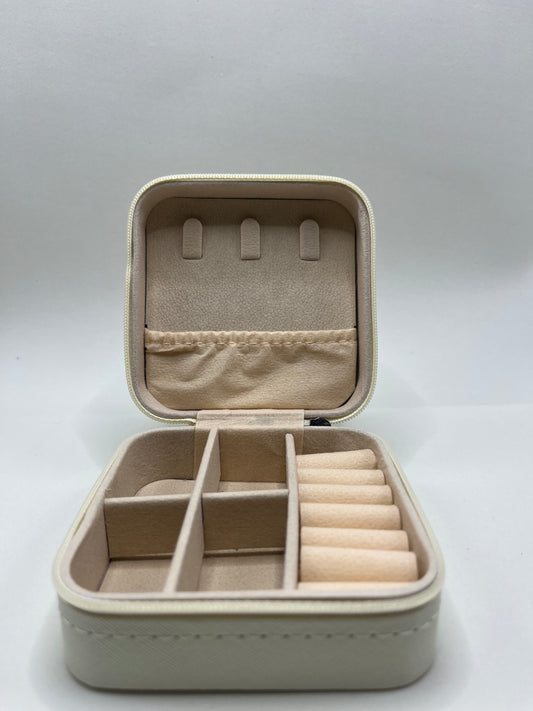 Mini Porta Joias - Bege Escuro