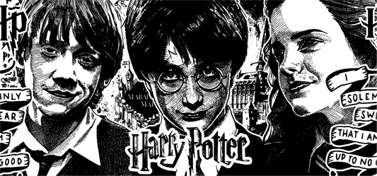 Copo Térmico Personalizado em 360°- (Harry Potter)-473ml