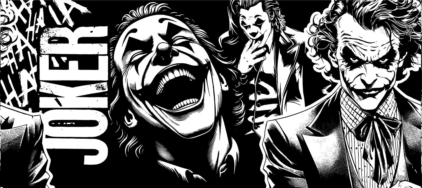 Copo Térmico Personalizado em 360°- (Joker)-473ml