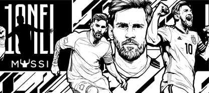 Copo Térmico Personalizado em 360°- (Lionel Messi)-473ml