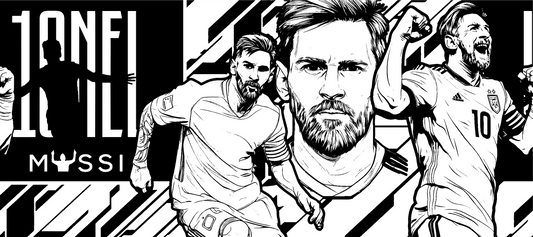 Copo Térmico Personalizado em 360°- (Lionel Messi)-473ml
