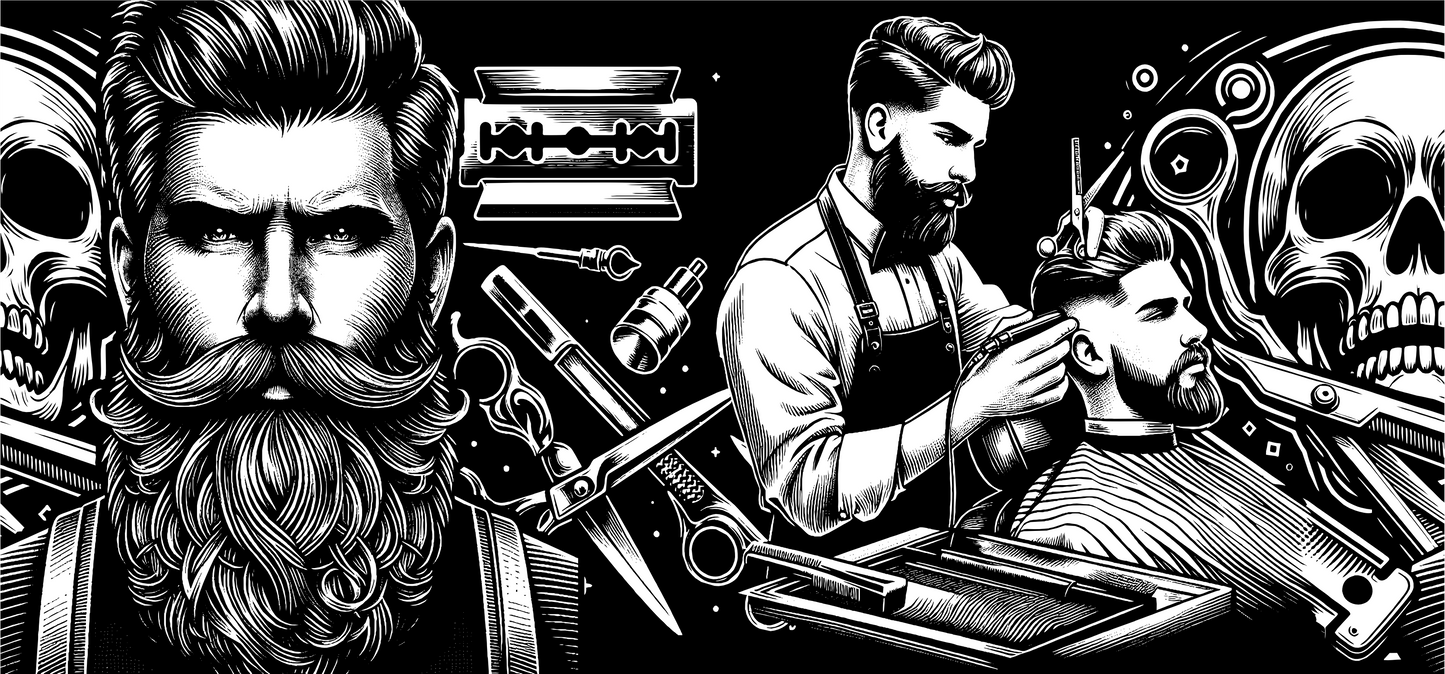 Copo Térmico Personalizado em 360°- (BaberShop)-473ml