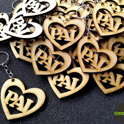 Chaveiros Personalizados em MDF