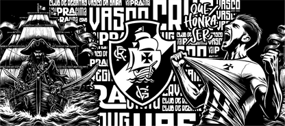 Copo Térmico Personalizado em 360°- (Vasco)-473ml